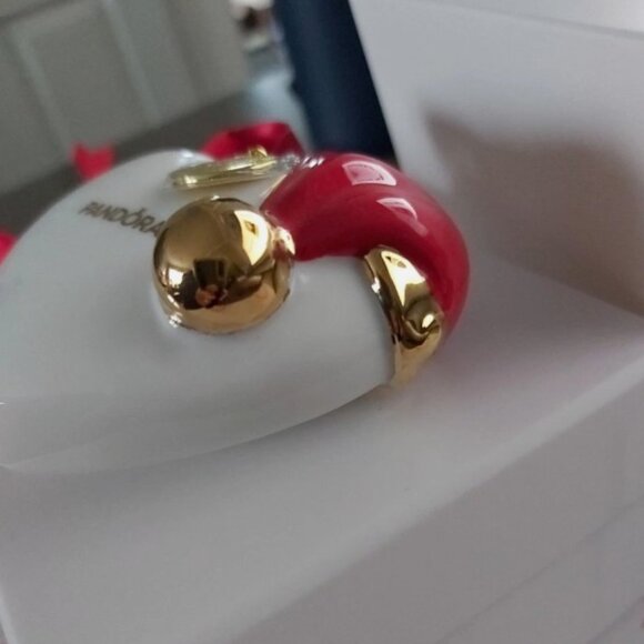 *UK Limited Edition*Pandora Santa Heart Red Hat Christmas Tree Ornament 2025 🎄 - Picture 7 of 16